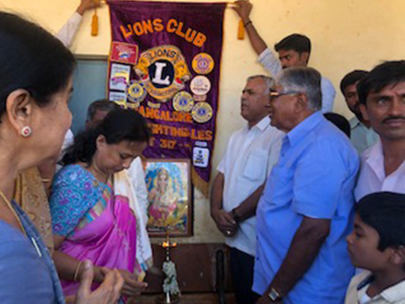 Lion's Club Bangalore Banner